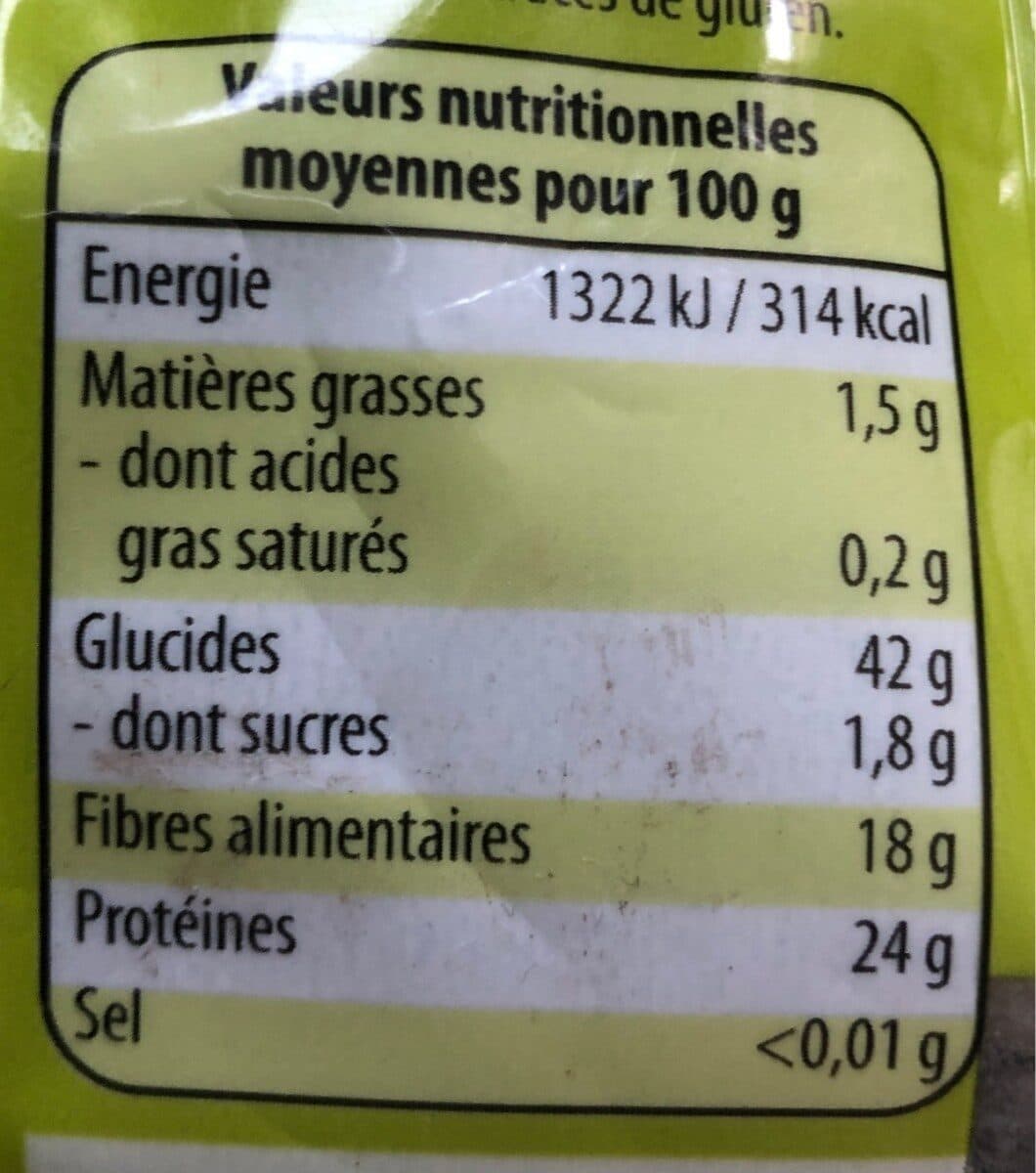 Videlys Lentille Verte packshot