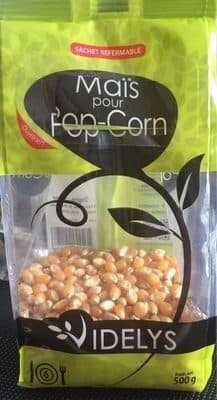 Videlys Maïs pour pop corn packshot