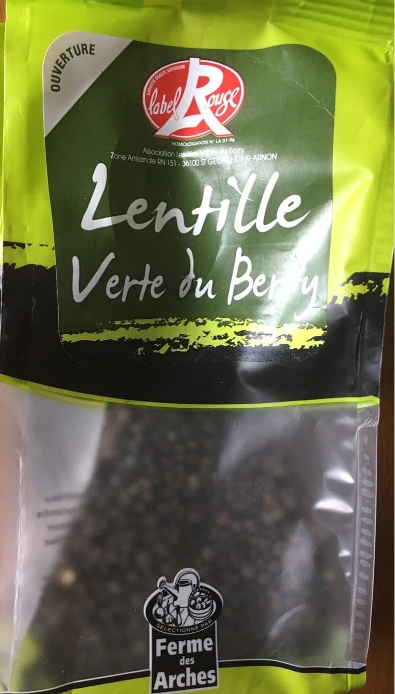 Label Rouge Lentilles vertes packshot