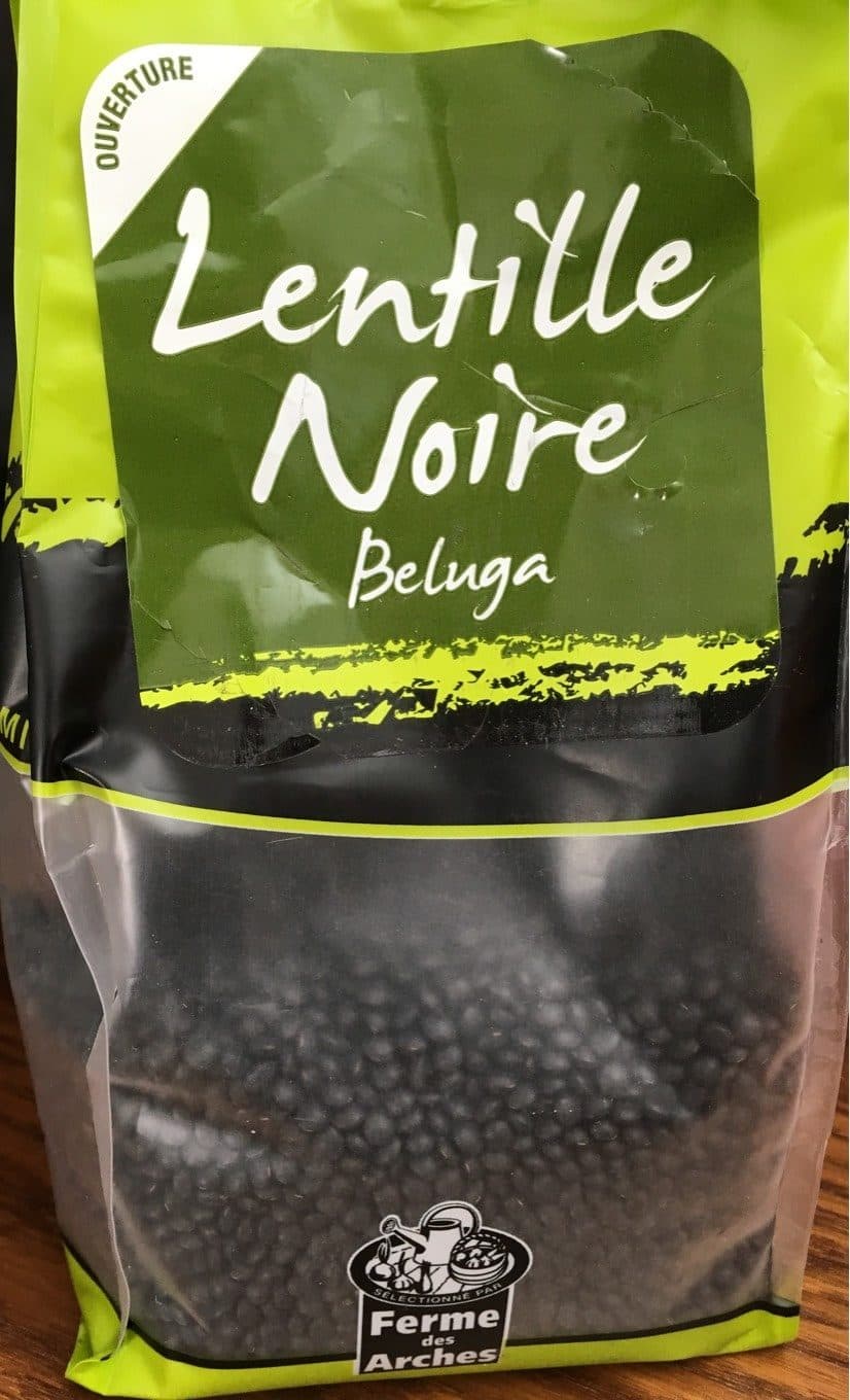 Fermes Des Arches Lentille Noire Beluga packshot