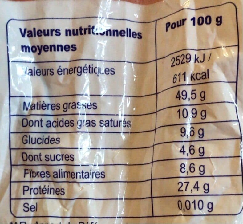 Carrefour Arachides coques grillées packshot