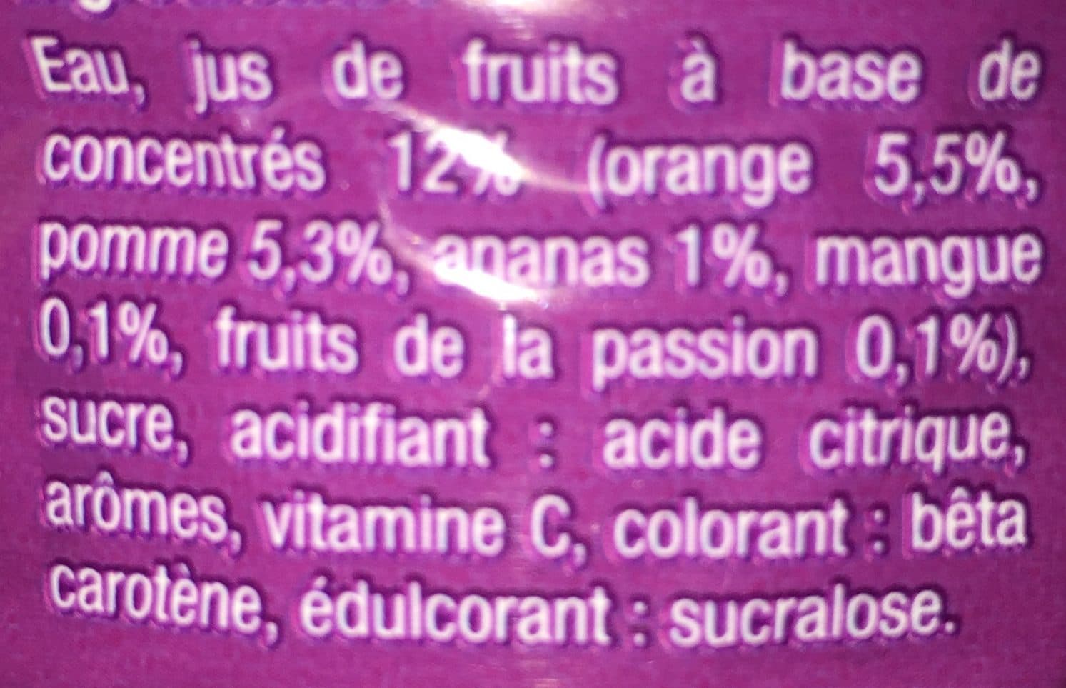 Sun Saveur tropical Sun packshot