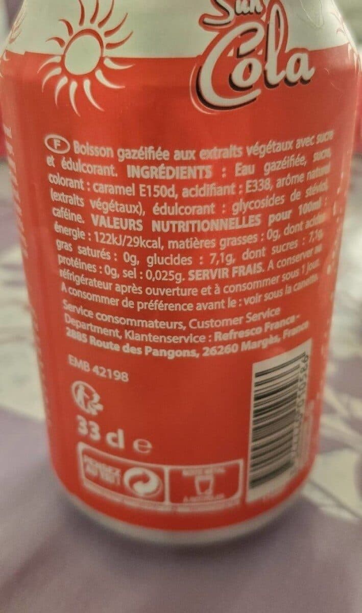 Open Food Facts Cola packshot