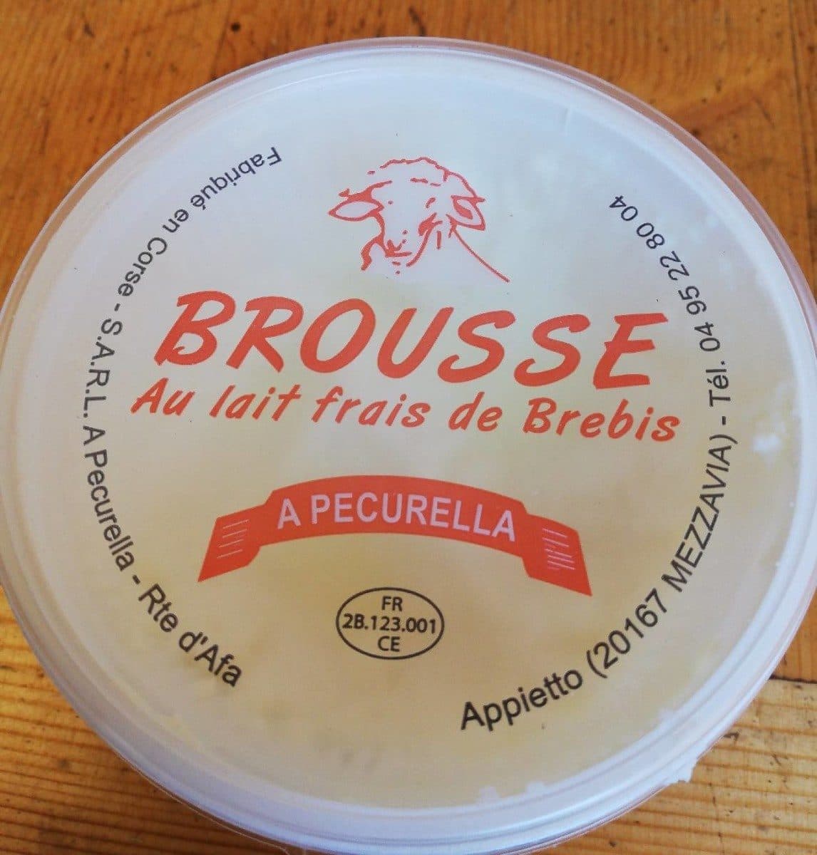 Open Food Facts Brousse au lait frais de brebis packshot