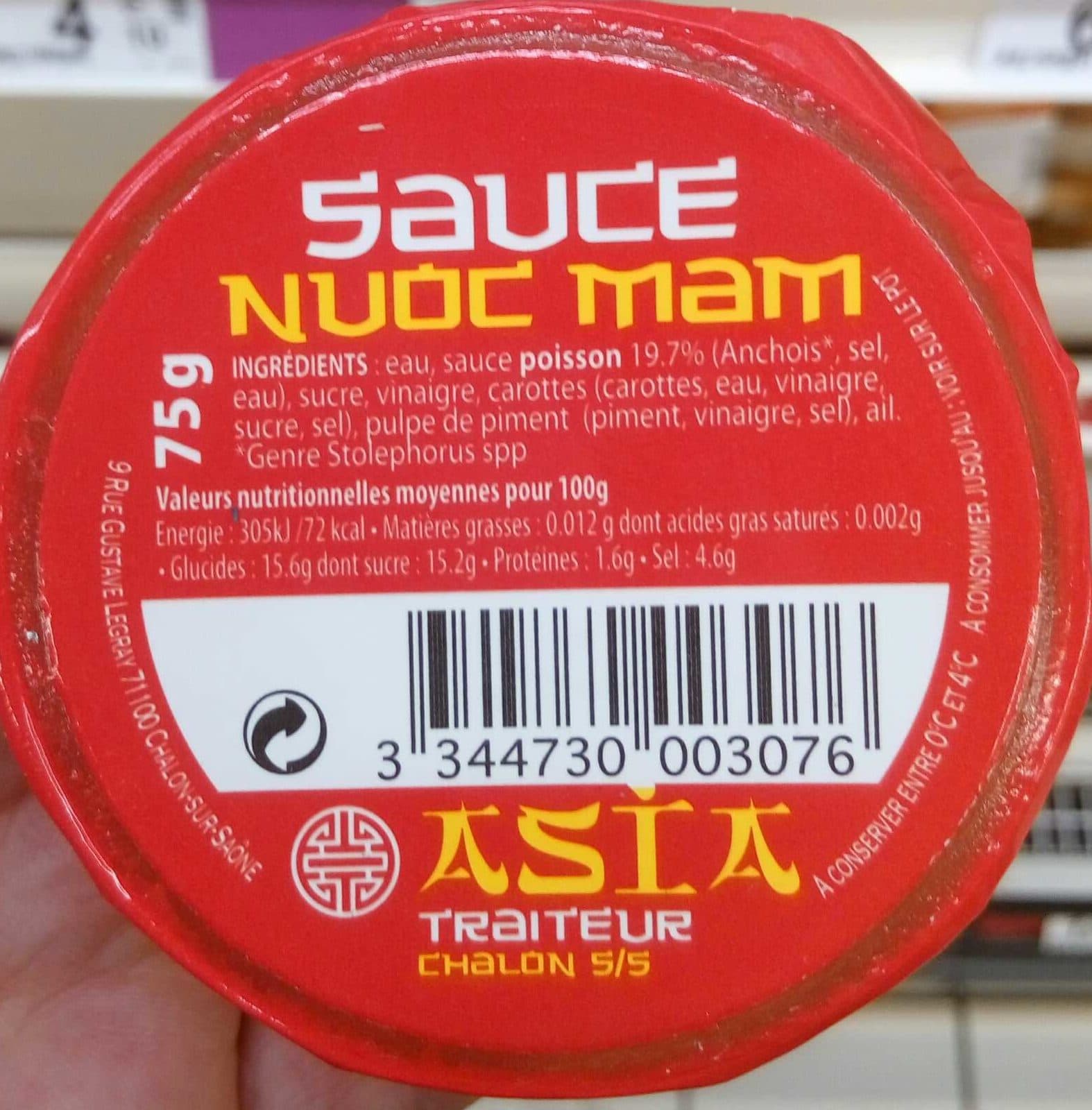 Asia Traiteur Sauce nuoc mâm packshot