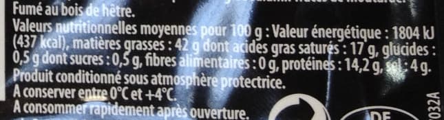 Charcupac Salami Danois fumé packshot