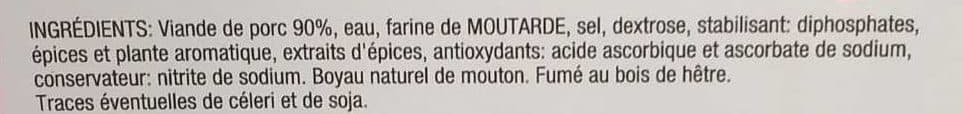 Charcupac 5 Saucisses de Francfort packshot