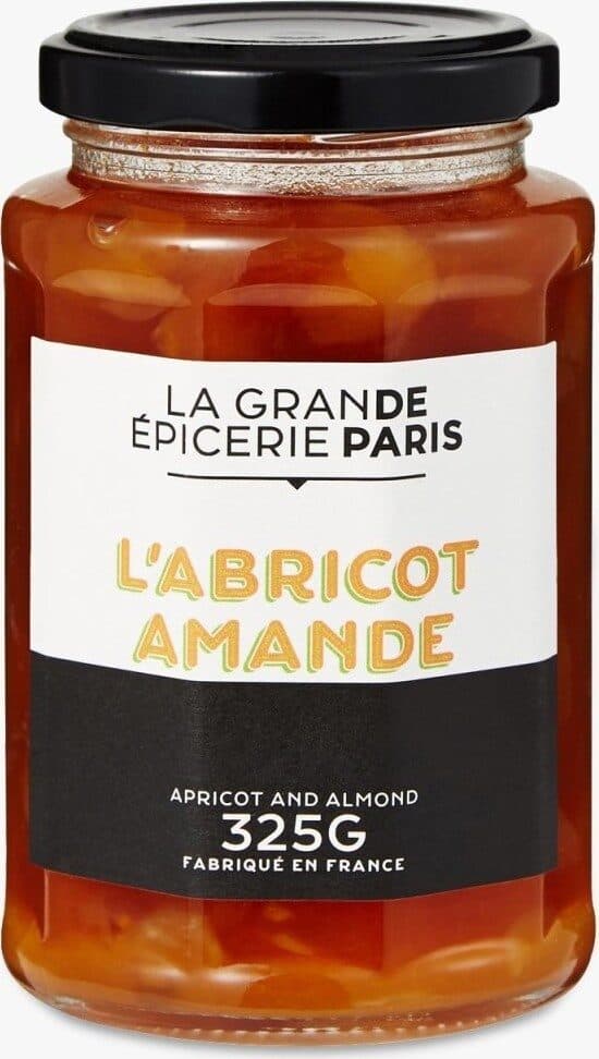 La Grande Epicerie de Paris Confiture D'abricot Et Amandes Effilées packshot