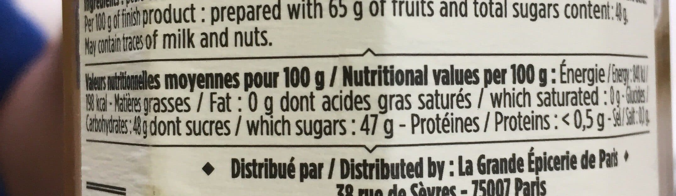 La Grande Epicerie de Paris Préparation De Fruits Poire De Provence packshot