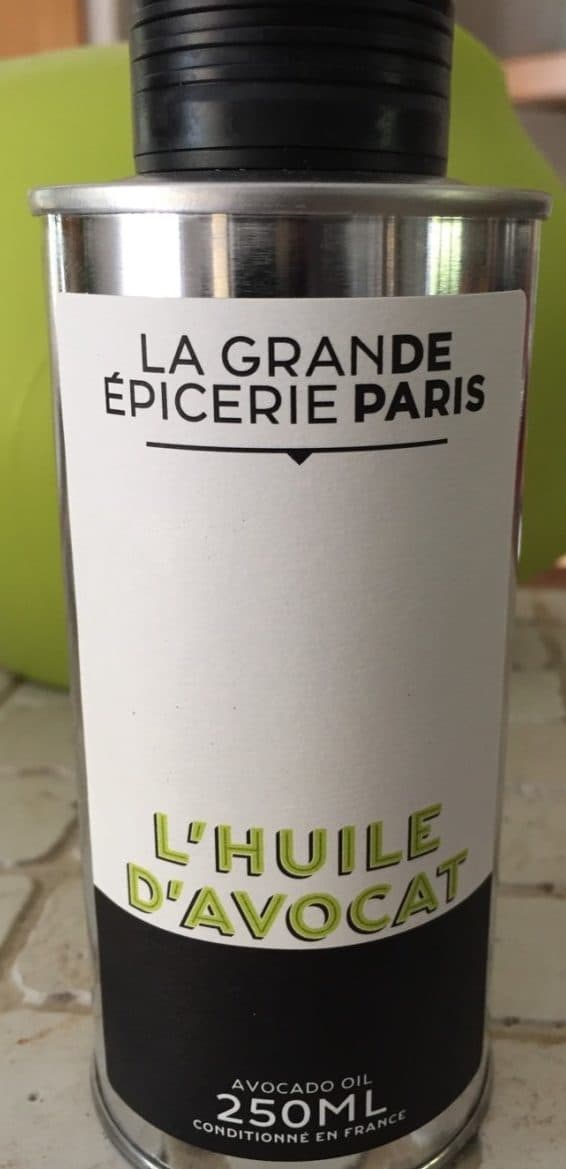 La Grande Épicerie Huile d'Avocat packshot