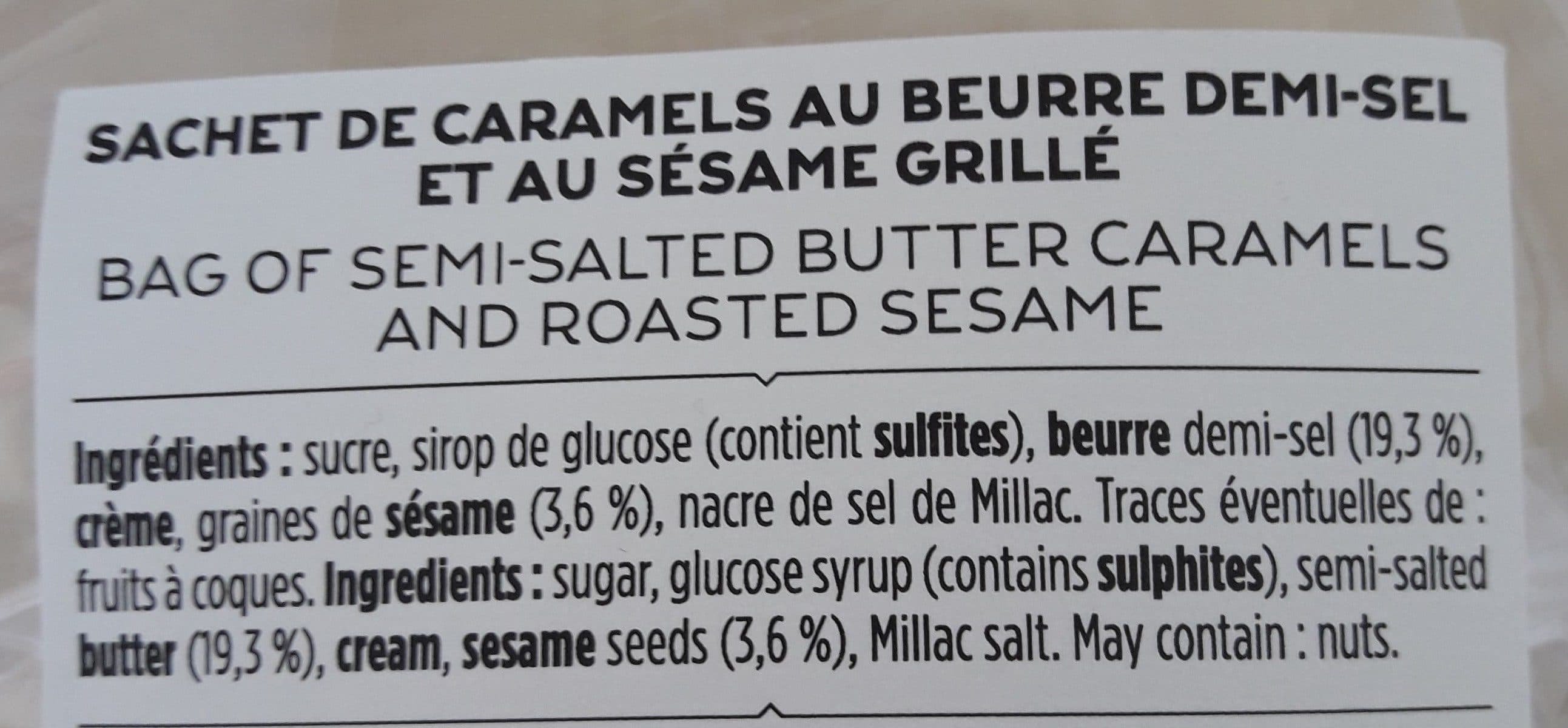 La Grande Epicerie de Paris Les caramels au beurre salé packshot
