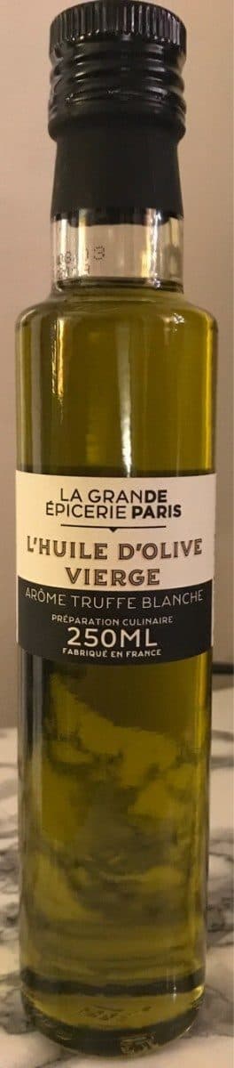 La Grande Epicerie de Paris Préparation Culinaire D'huile D'olive Arôme Truffe Blanche packshot