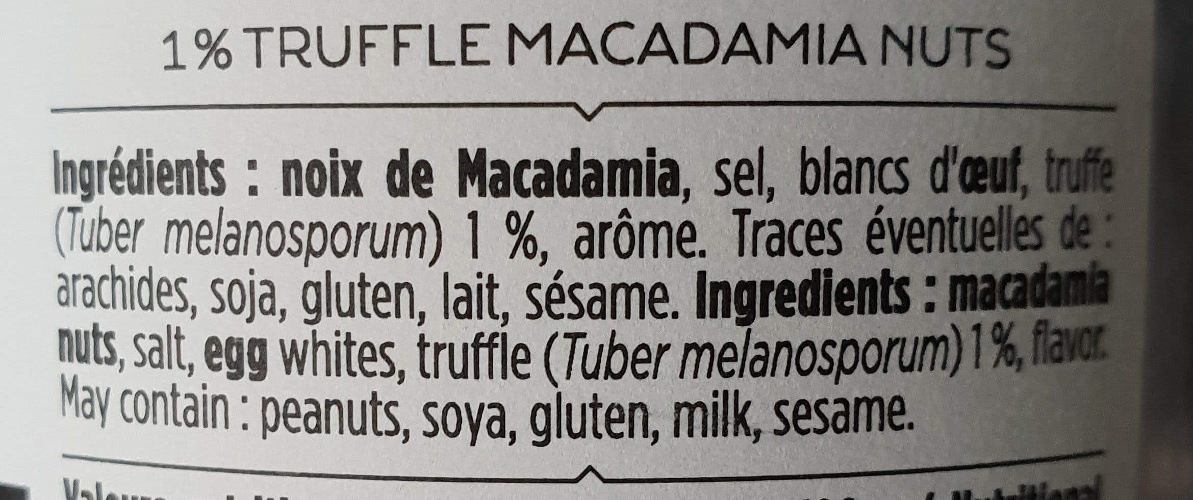 La Grande Epicerie de Paris Noix De Macadamia à La Truffe 1% (tuber Melanosporum) packshot