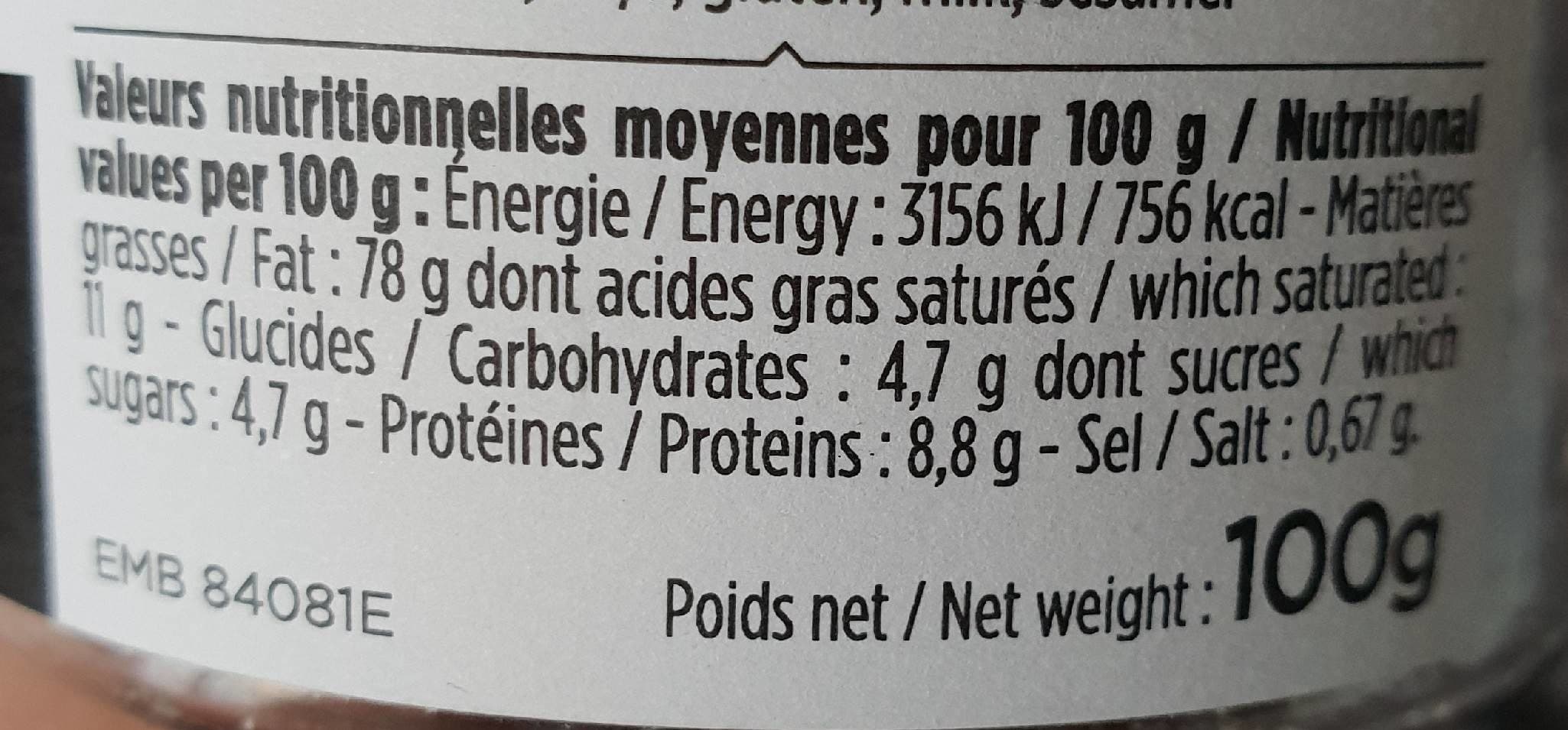 La Grande Epicerie de Paris Noix De Macadamia à La Truffe 1% (tuber Melanosporum) packshot