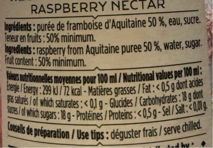 La Grande Epicerie de Paris Nectar De Framboise packshot
