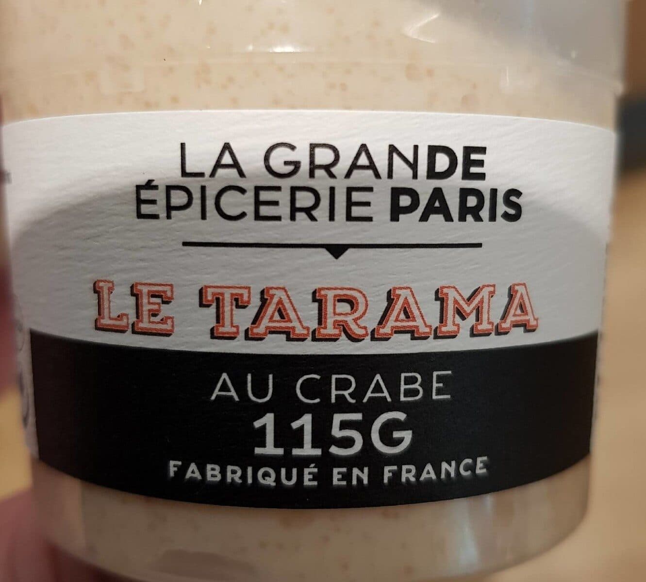 La Grande Epicerie de Paris Tarama Au Crabe packshot
