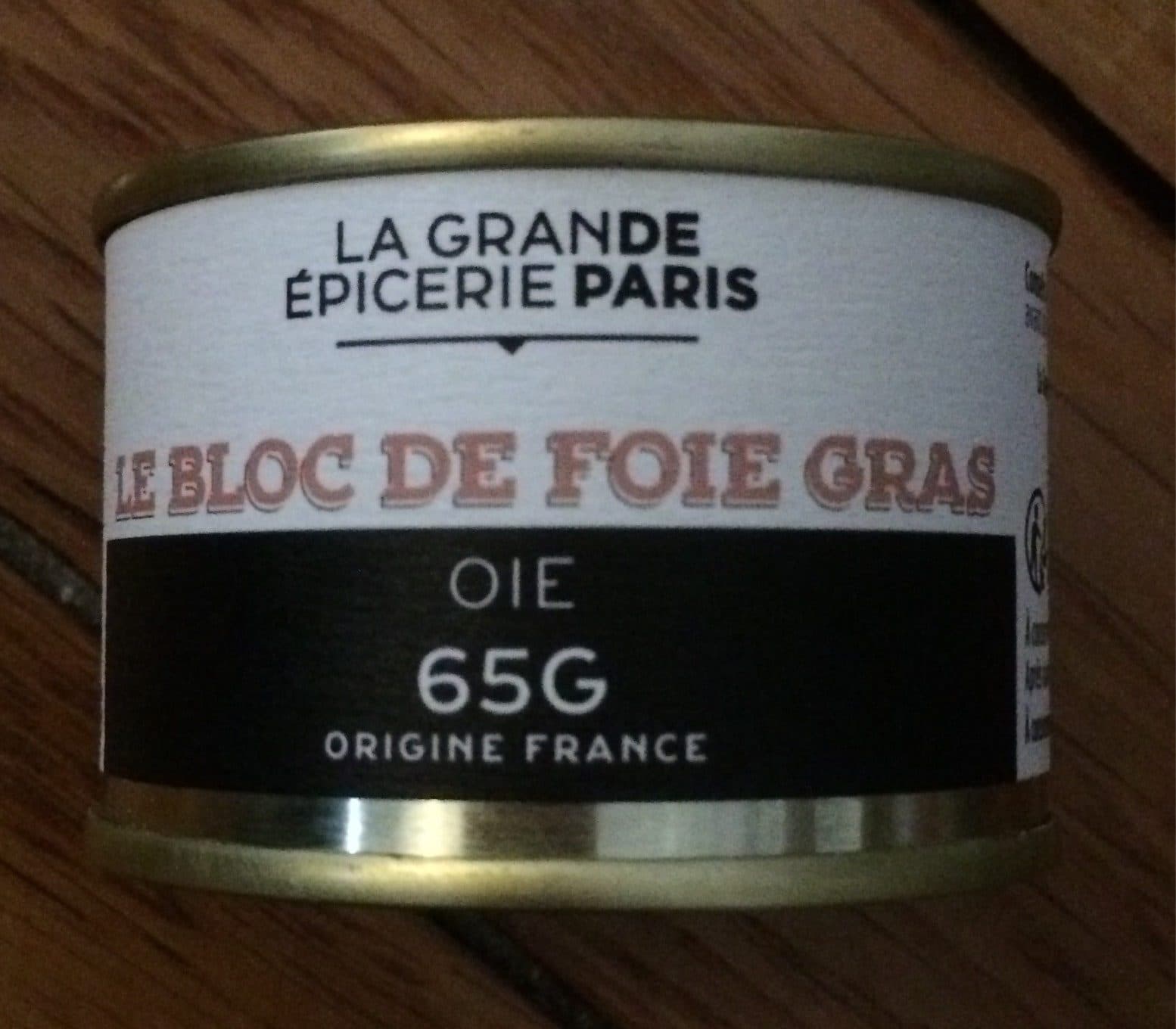 La Grande Epicerie De Paris Bloc De Foie Gras D'oie packshot