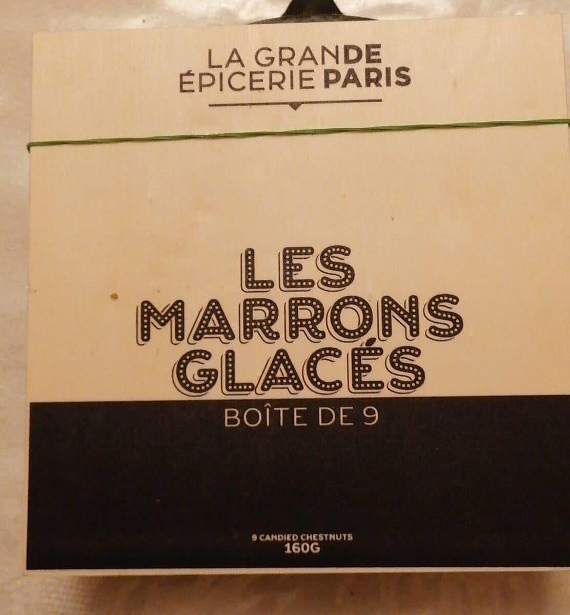 La Grande Epicerie De Paris 9 marrons glacés packshot
