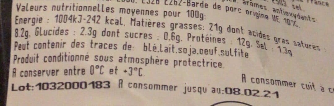 Sobeval Paupiettes de veau packshot