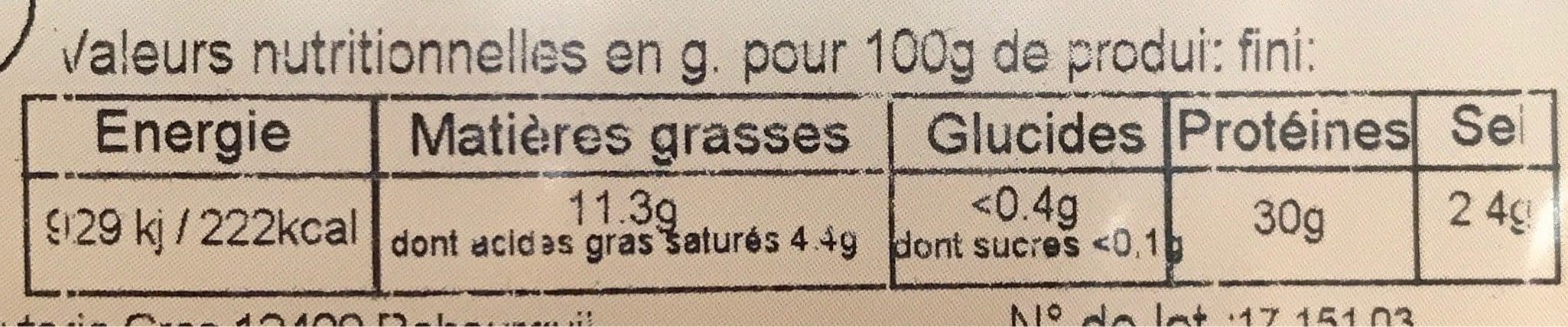 Idée Melon Jambon sec de pays 10 tranches packshot