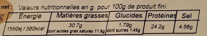 Open Food Facts Rosette 50 tranche packshot