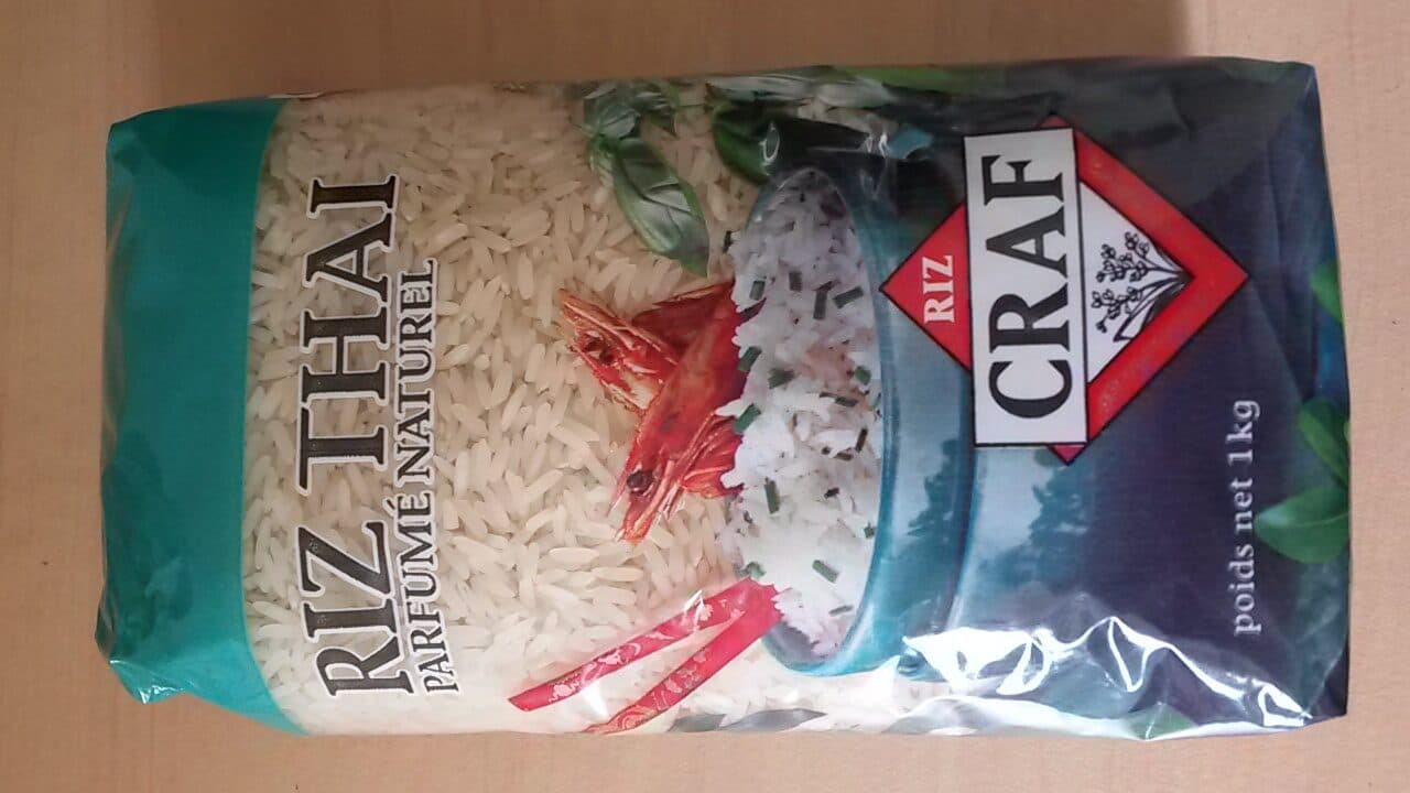 Craf Riz thaï parfumé naturel packshot