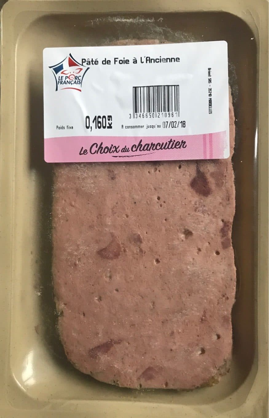 Le Choix Du Charcutier Pâté de foie de porc à l'ancienne Gaillard packshot