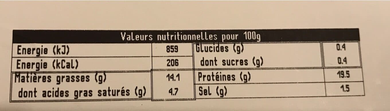 Brient Jambon Cuit Supérieur aux Herbes (2 Tranches) packshot
