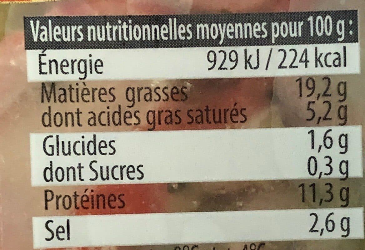 Open Food Facts cervelas en vinaigrette packshot