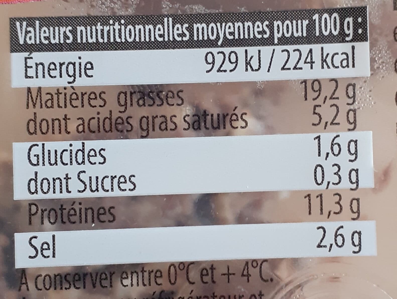 Le Choix Du Traiteur Cervelas Jean Brient Vinaigrette packshot