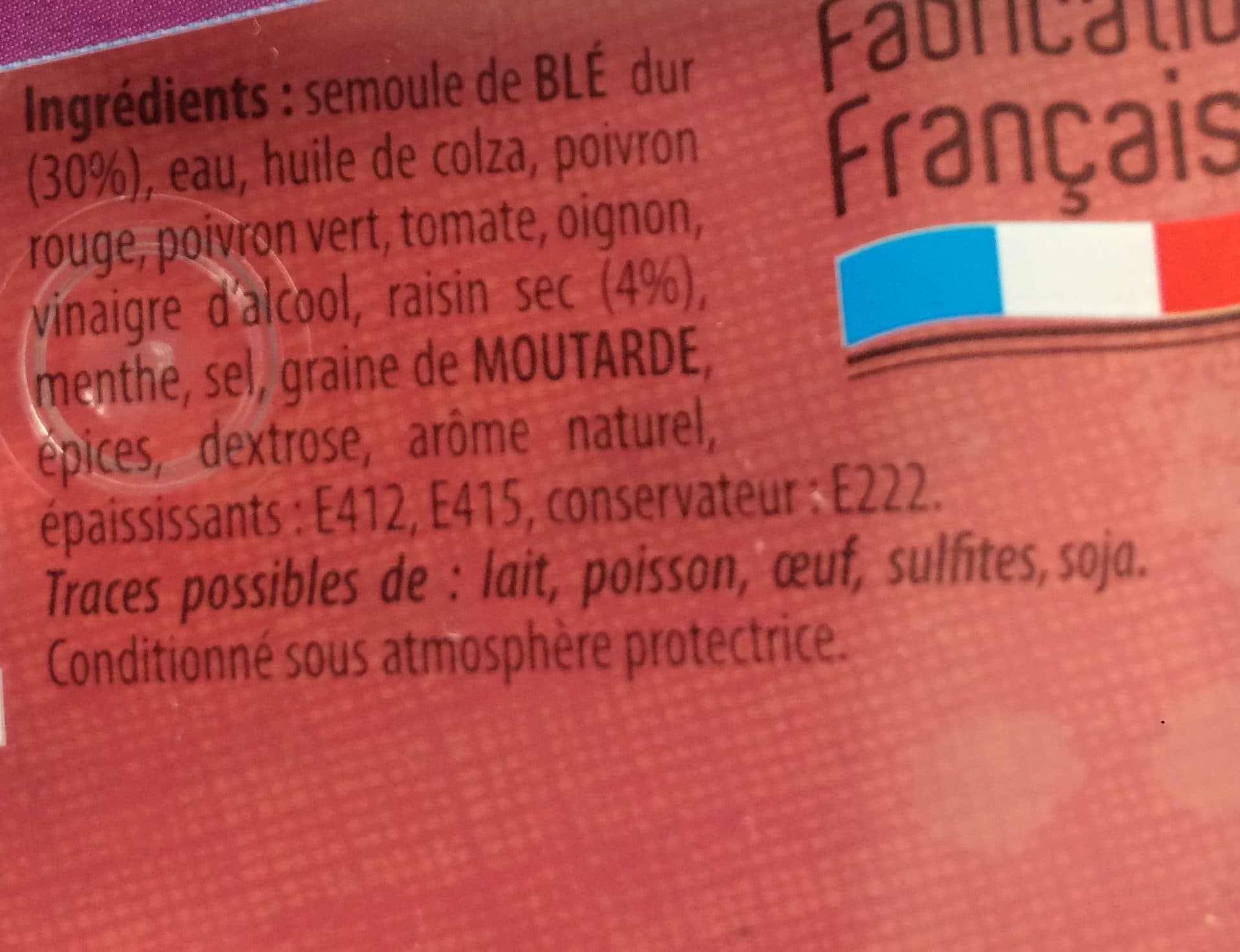 Le Choix Du Traiteur Taboulé à l'orientale packshot