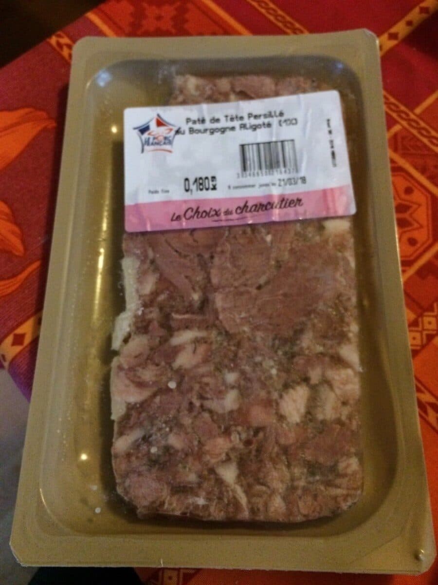Le Choix du Charcutier Paté de tête persillé au bourgogne aligoté packshot