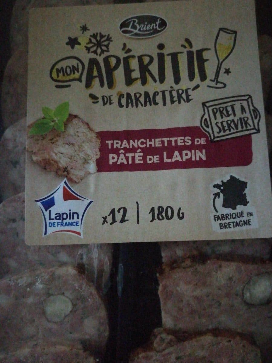 Brient Tranchettes de pâté de lapin packshot