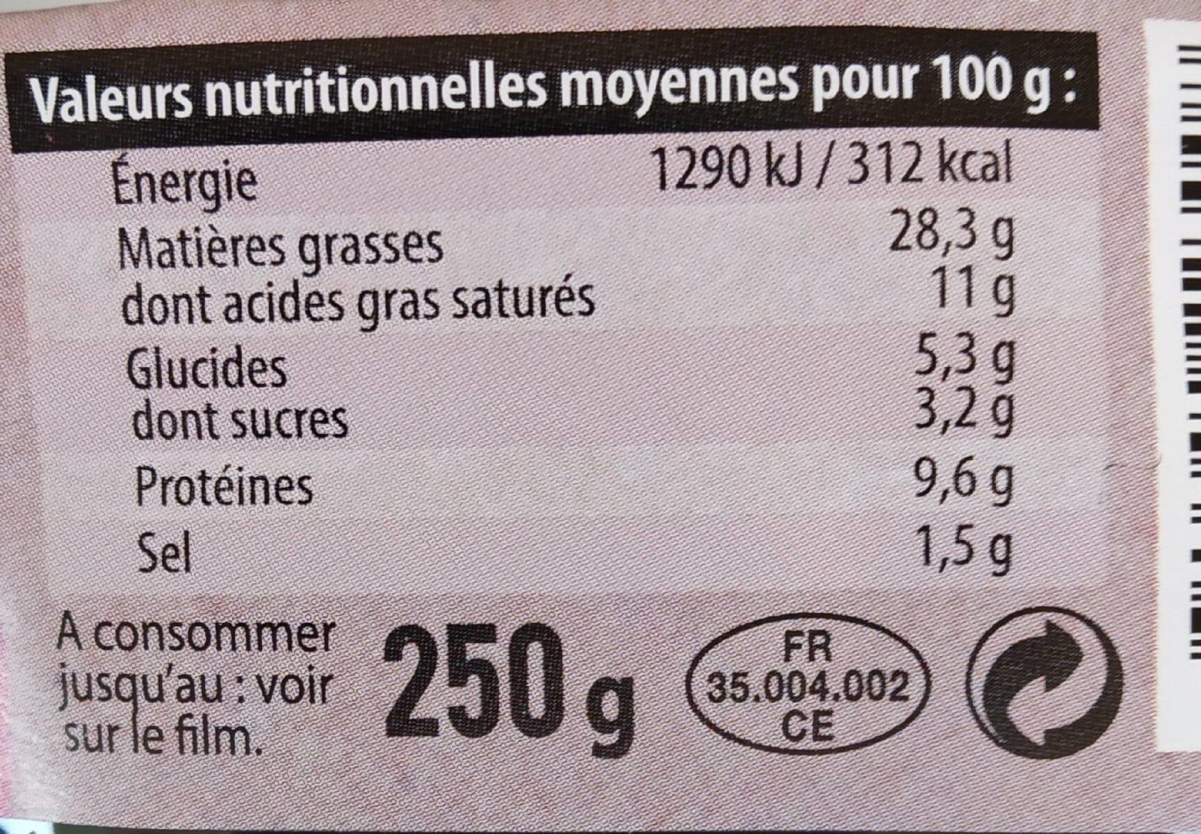 Brient Boudin noir aux oignons à l'ancienne BRIENT packshot
