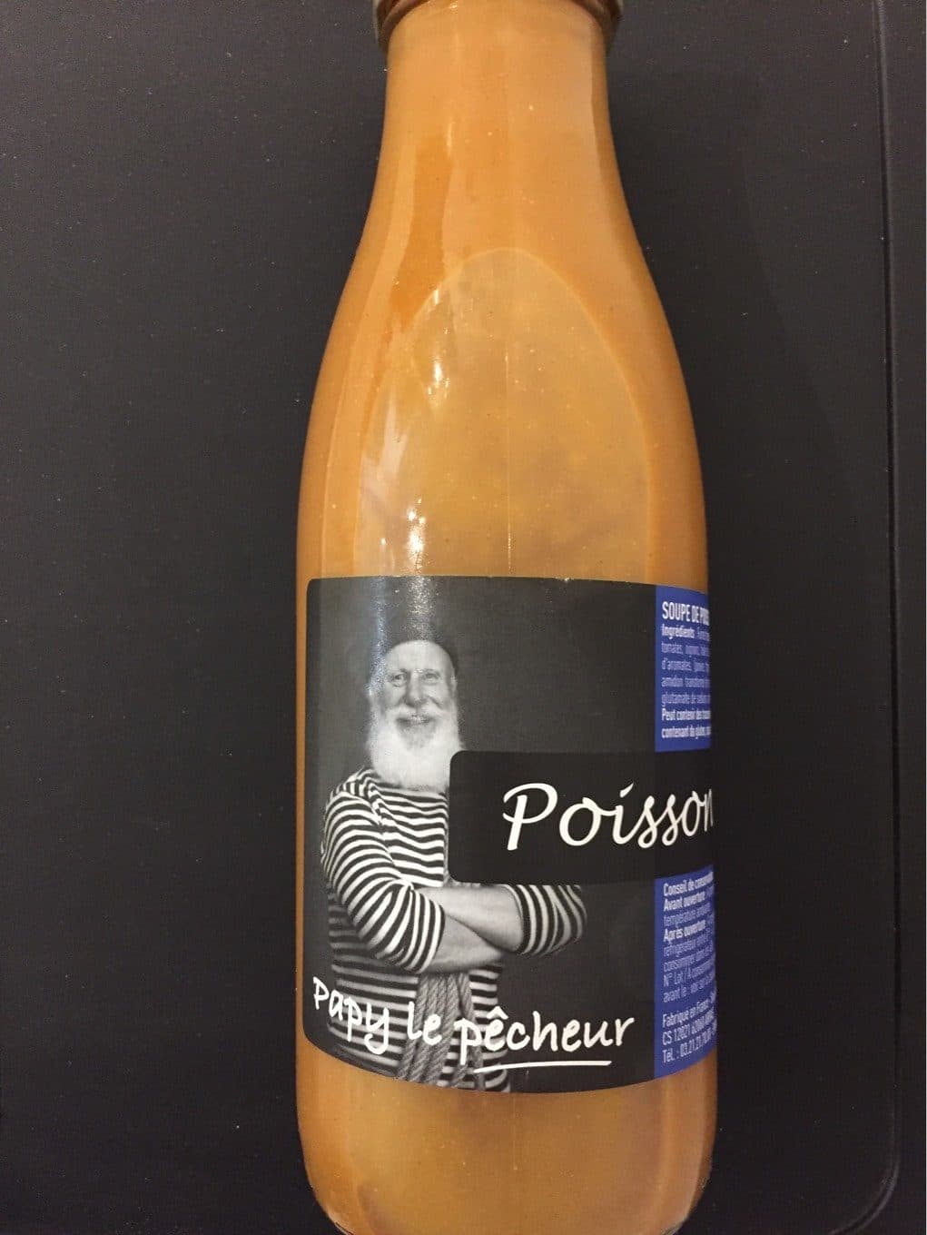 Papy Le Pecheur Soupe de poisson packshot