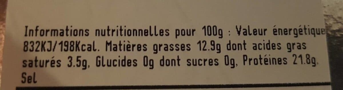 Open Food Facts Saumon fumé packshot