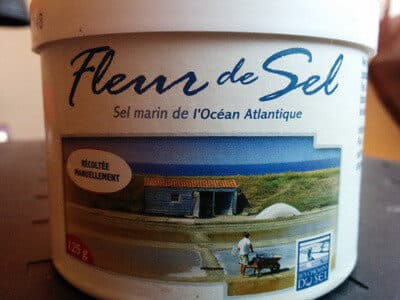 Les Chemins du Sel Fleur de sel - sel marin de l'ocean atlantique packshot
