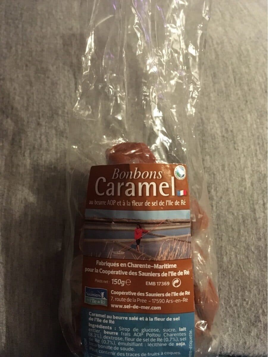 Les Sauniers de l'Île de Ré Bonbon caramel packshot