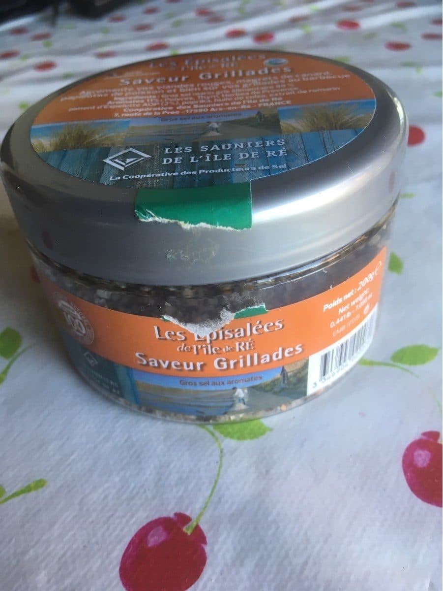 Les Sauniers de l'Île de Ré Les Épisalées de l'île de Ré Saveur Grillades packshot