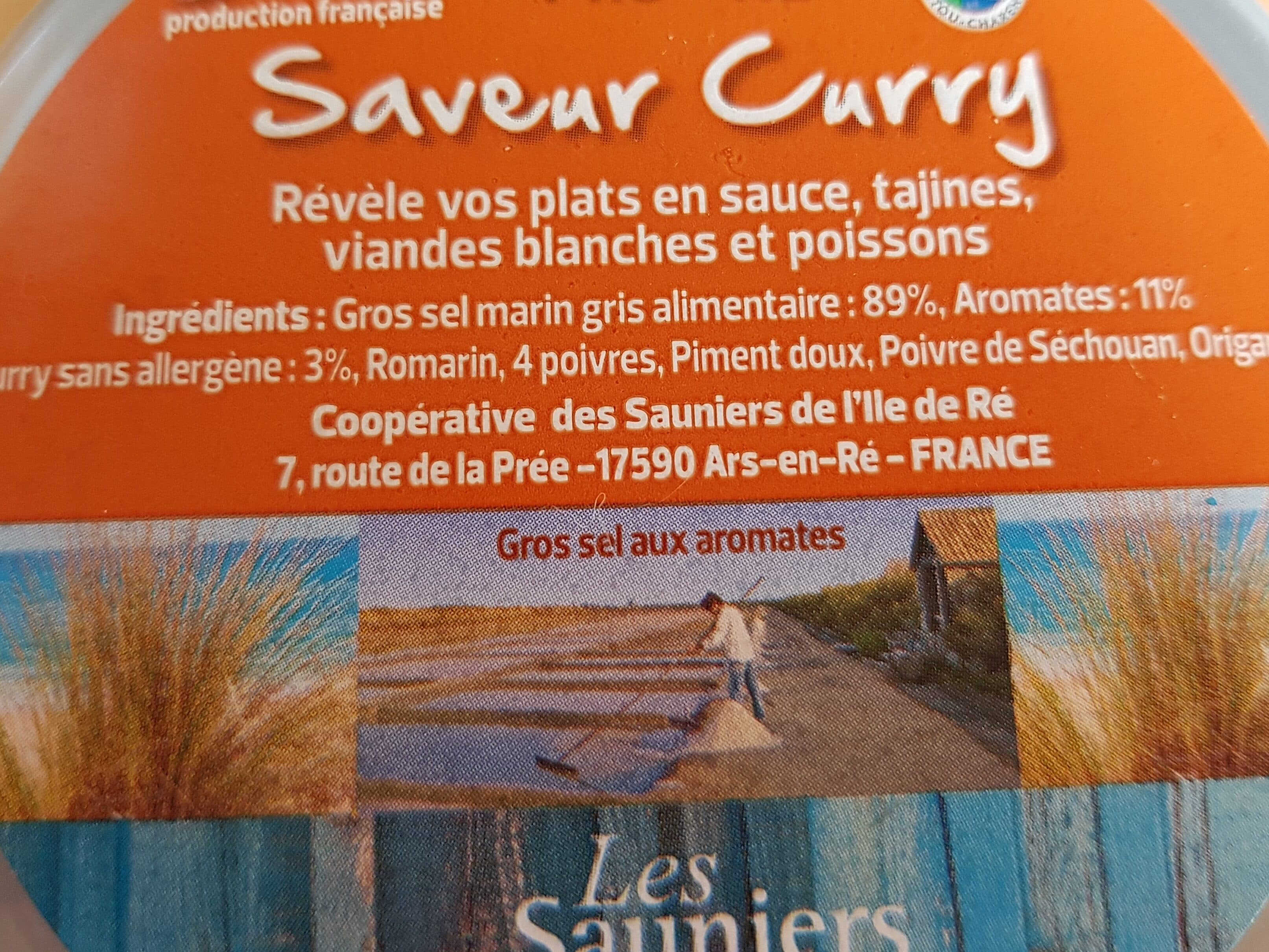 Les Episalees De L Ile De Re Saveur curry packshot