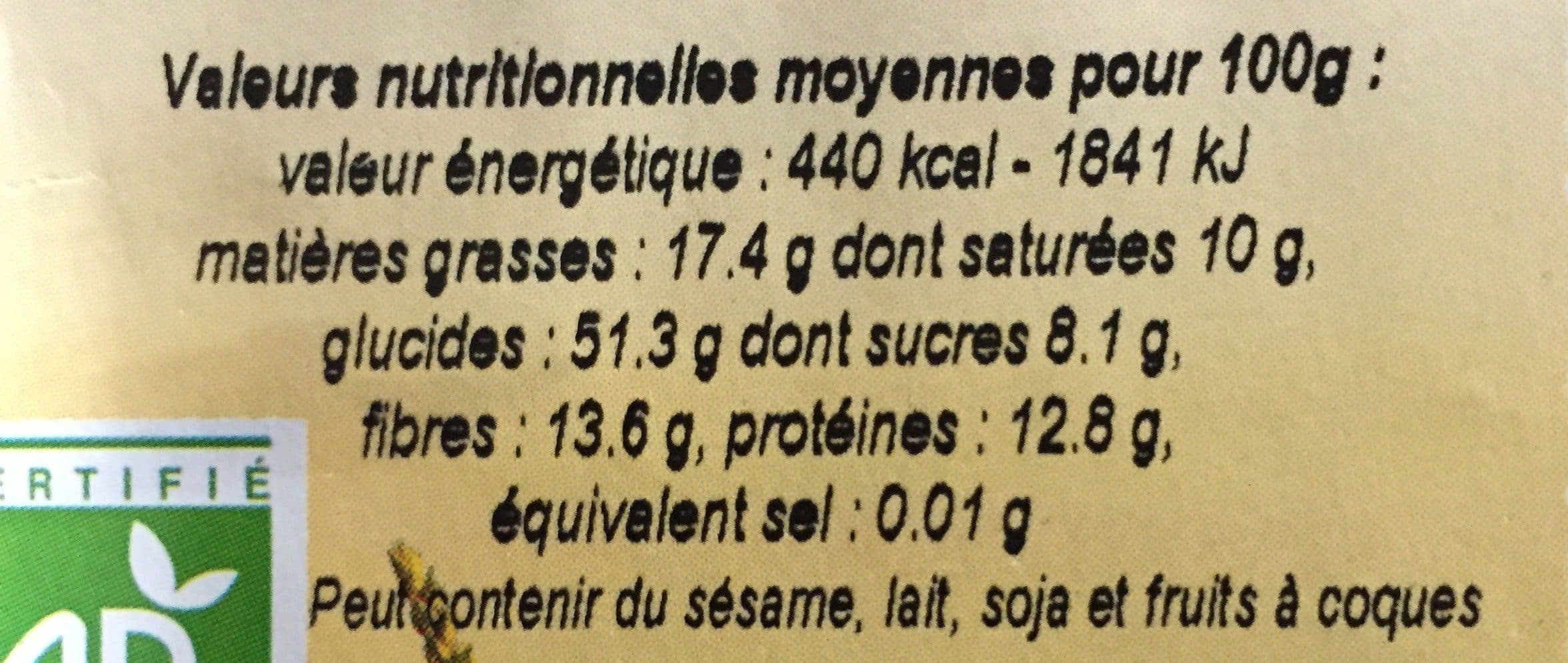 Naturaline Galettes de bles nappees de chocolat packshot