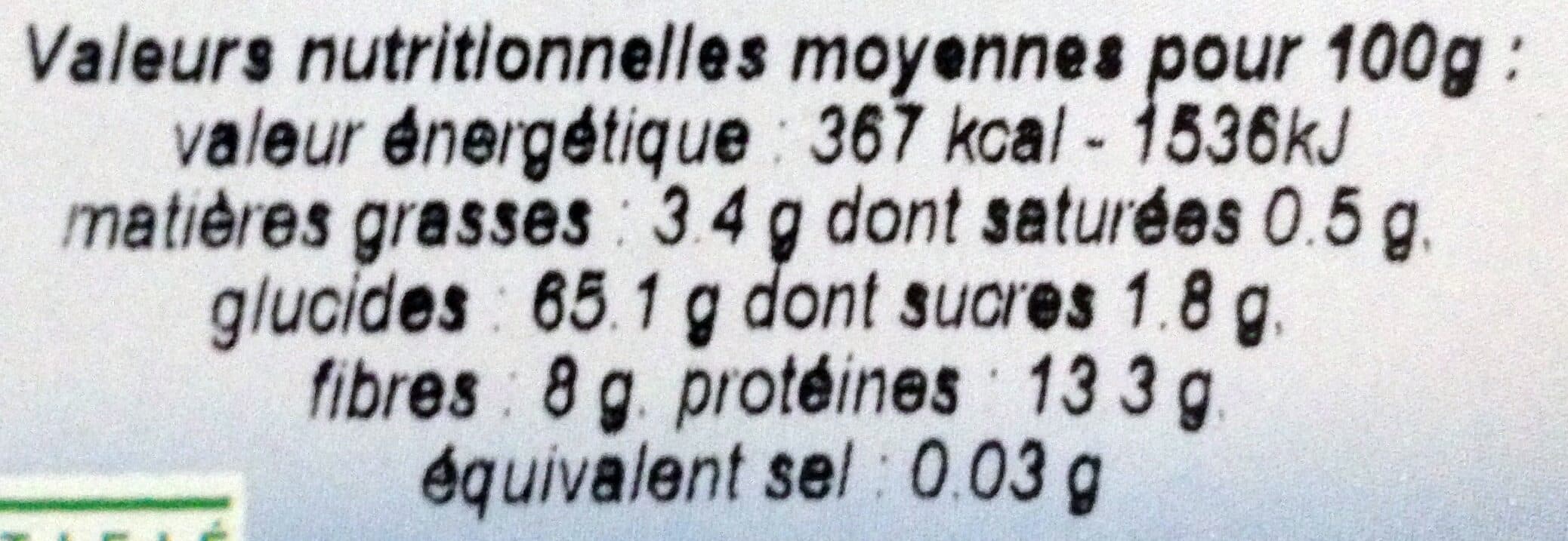 moulin des moines Farine de teff complète packshot
