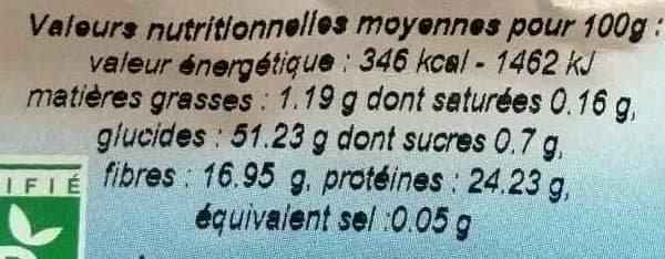 Moulin des Moines Trio de lentilles packshot