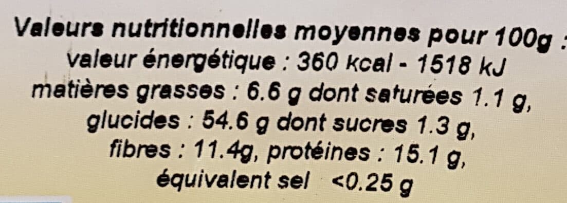 Naturaline Son d'avoine alimentaire packshot