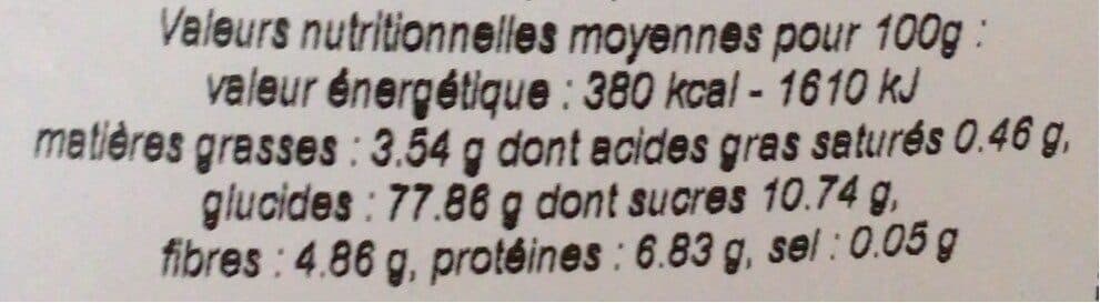 Moulin des moines Billettes de riz à la châtaigne packshot