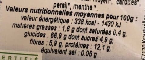 Moulin des moines Taboulé packshot