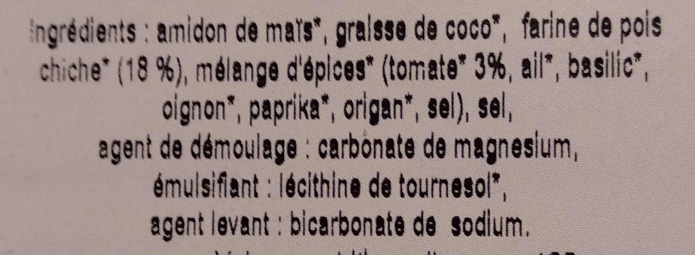 Moulin des moines GAUFRETTE POIS CHICHES TOMATE SANS GLUTEN packshot