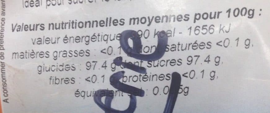Moulin des Moines Sucre de canne blanc packshot