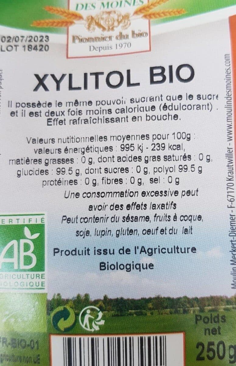 Moulin des moines Xylitol Bio packshot