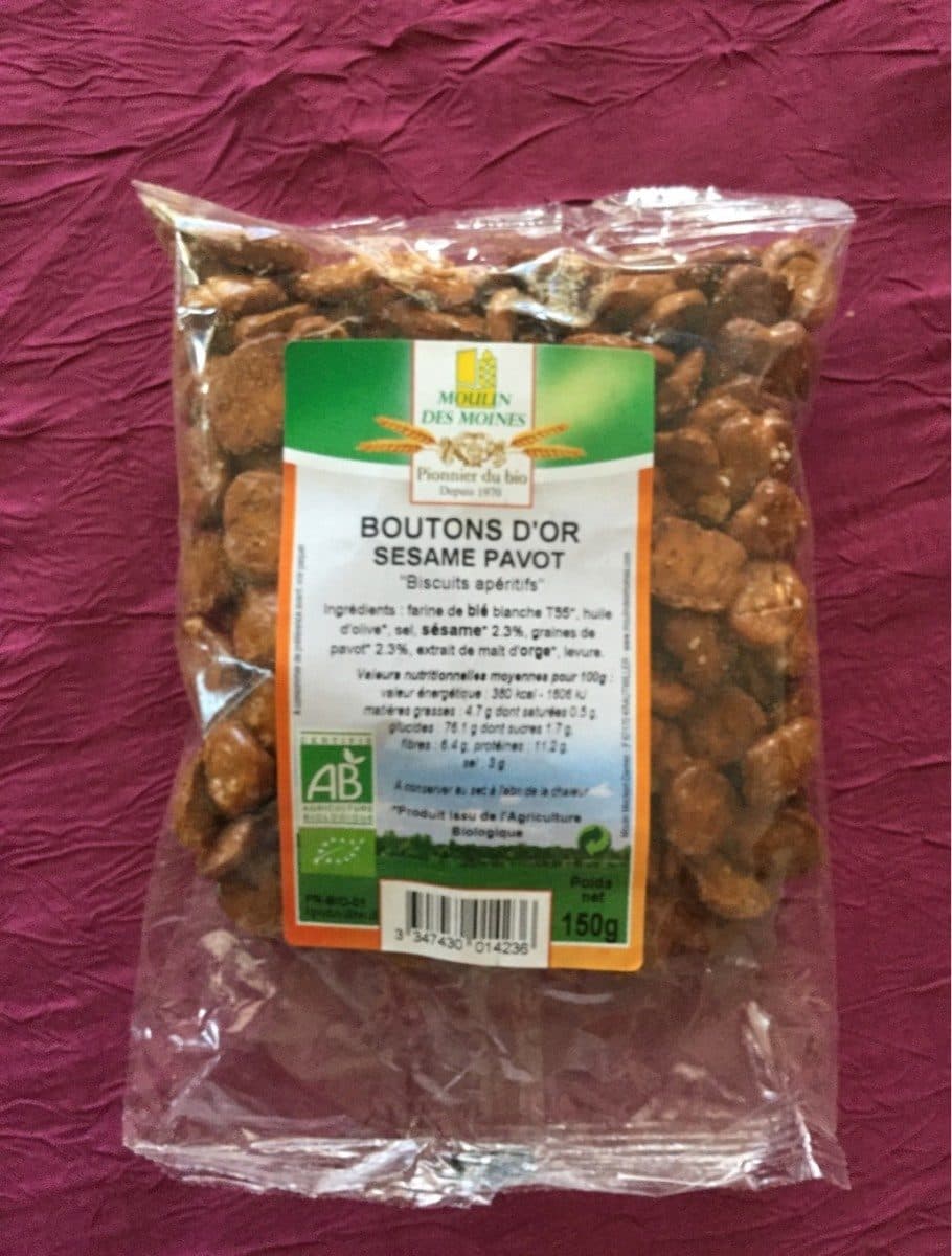 Moulin des moines Boutons-d’or sésame pavot packshot